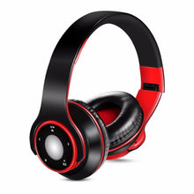 Load image into Gallery viewer, free shipping colorful stereo Audio Mp3 Bluetooth Headset Wireless Headphones Earphone support SD card with mic play 10 hours