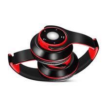 Load image into Gallery viewer, free shipping colorful stereo Audio Mp3 Bluetooth Headset Wireless Headphones Earphone support SD card with mic play 10 hours