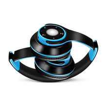 Load image into Gallery viewer, free shipping colorful stereo Audio Mp3 Bluetooth Headset Wireless Headphones Earphone support SD card with mic play 10 hours