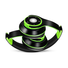 Load image into Gallery viewer, free shipping colorful stereo Audio Mp3 Bluetooth Headset Wireless Headphones Earphone support SD card with mic play 10 hours