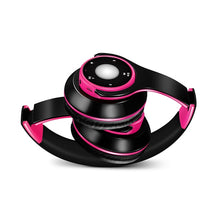 Load image into Gallery viewer, free shipping colorful stereo Audio Mp3 Bluetooth Headset Wireless Headphones Earphone support SD card with mic play 10 hours