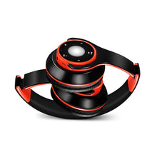 Load image into Gallery viewer, free shipping colorful stereo Audio Mp3 Bluetooth Headset Wireless Headphones Earphone support SD card with mic play 10 hours