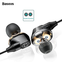 Load image into Gallery viewer, Baseus H10 Dual Dynamic Driver Wired Earphone