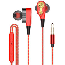 Load image into Gallery viewer, TEBAURRY Dual Driver Earphone In-Ear Stereo Bass earphones Sport Running