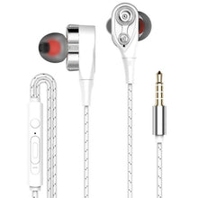 Load image into Gallery viewer, TEBAURRY Dual Driver Earphone In-Ear Stereo Bass earphones Sport Running