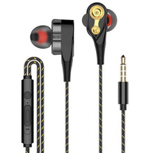 Load image into Gallery viewer, TEBAURRY Dual Driver Earphone In-Ear Stereo Bass earphones Sport Running