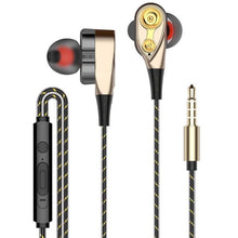 Load image into Gallery viewer, TEBAURRY Dual Driver Earphone In-Ear Stereo Bass earphones Sport Running