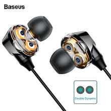 Load image into Gallery viewer, Baseus H10 Dual Dynamic Driver Wired Earphone